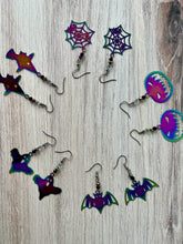 Load image into Gallery viewer, Electroplated Halloween Earrings