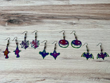 Load image into Gallery viewer, Electroplated Halloween Earrings