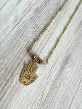Load image into Gallery viewer, The Cosmic Hand Necklace