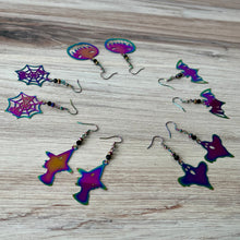 Load image into Gallery viewer, Electroplated Halloween Earrings
