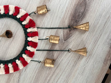 Load image into Gallery viewer, Cindy Lou Who Wreath with Brass Bell
