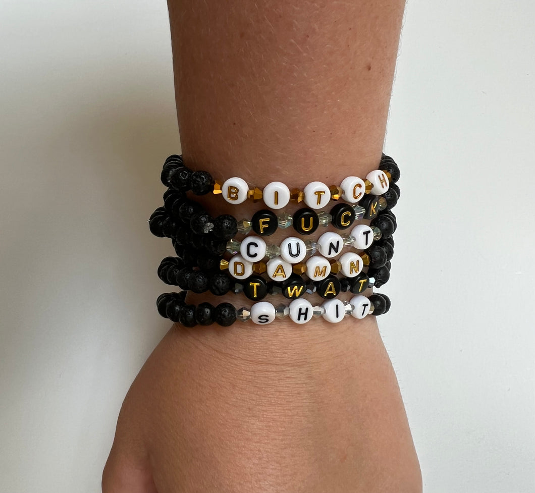 Cuss Word Bracelet