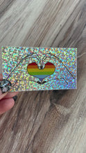 Load and play video in Gallery viewer, Pride Heart Hands STICKER
