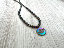 Load image into Gallery viewer, Rainbow Cosmic Eye Necklace
