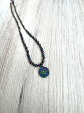 Load image into Gallery viewer, Rainbow Cosmic Eye Necklace
