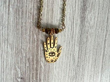 Load image into Gallery viewer, The Cosmic Hand Necklace
