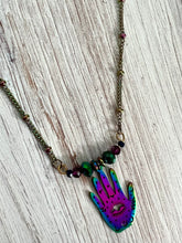 Load image into Gallery viewer, The Cosmic Hand Necklace
