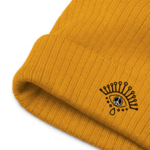 Load image into Gallery viewer, Embroidered Logo Ribbed Knit Beanie
